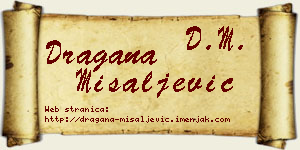Dragana Misaljević vizit kartica